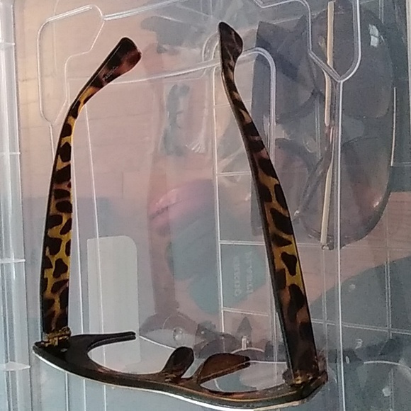 🤩Women's Tortoise Cateye Half Frame Glasses 😎 - Picture 3 of 4